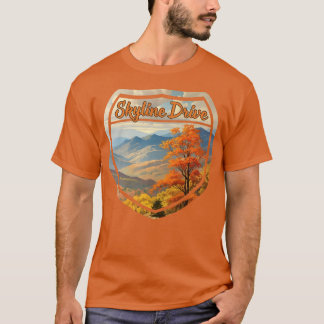 Camiseta Skyline Drive National Parkway Shenandoah National