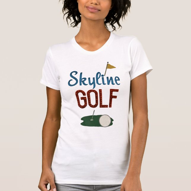 Camiseta Skyline Golf (Anverso)