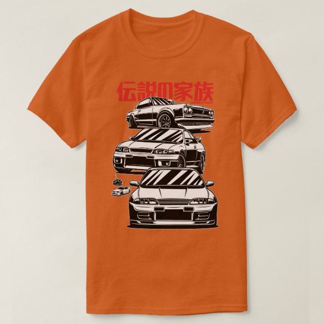 Camiseta Skyline GTR Collection (Diseño del anverso)