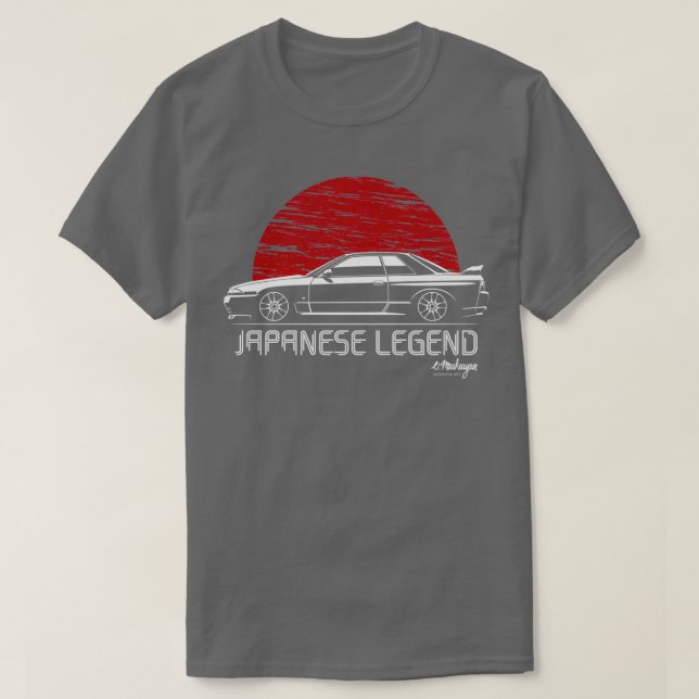 Camiseta Skyline GTR R32 (Diseño del anverso)