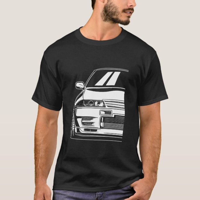 Camiseta Skyline GTR R32 JDM T-Shirt (Anverso)