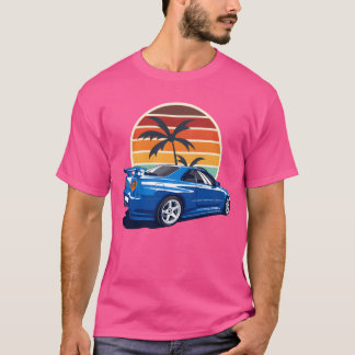 Camiseta SKYLINE GTRR34 JDMWINURBO Coche Clásico Japonés fr
