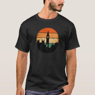 Camiseta Skyline London Big Ben Palace de la abadía de West