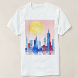 Camiseta Skyline of a modern city
