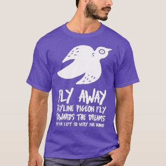 Camiseta Skyline Pigeon white Classic TShirt