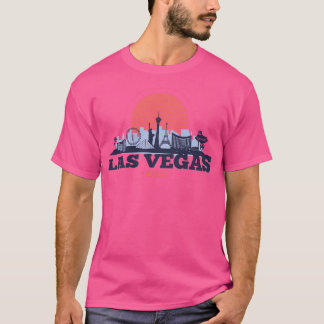 Camiseta Skyline Retro Las Vegas Nevada