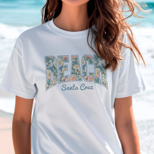 Camiseta Skyline Skyline Blue Retro Floral