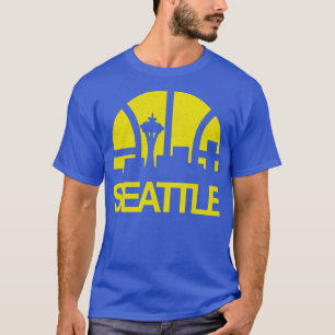Camiseta Skyline Supersónica de Seattle