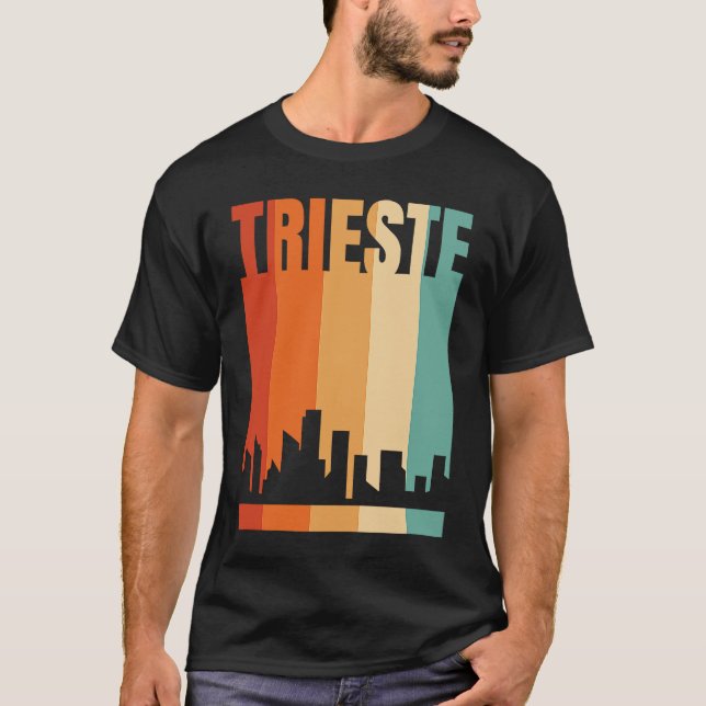 Camiseta Skyline Trieste (Anverso)