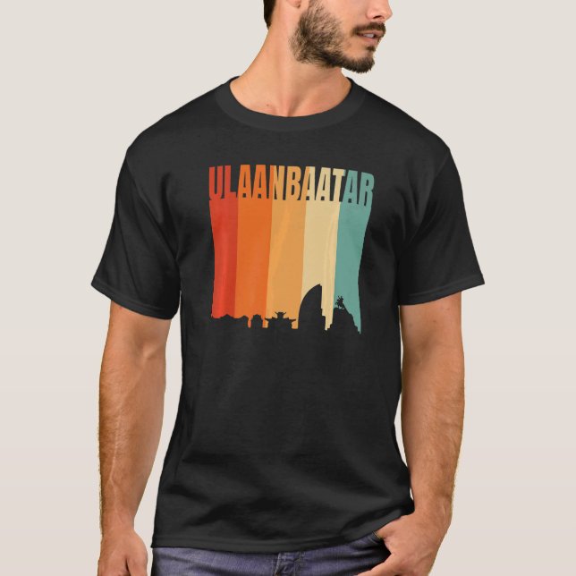 Camiseta Skyline Ulaanbaatar (Anverso)