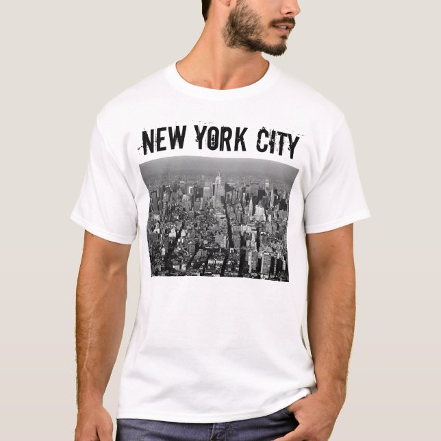 Camiseta Skyline USA en Nueva York, 1987 (Anverso)