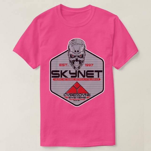 Camiseta Skynet t800 (Diseño del anverso)