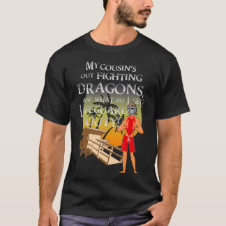 Camiseta Skyrim Lifeguard Duty