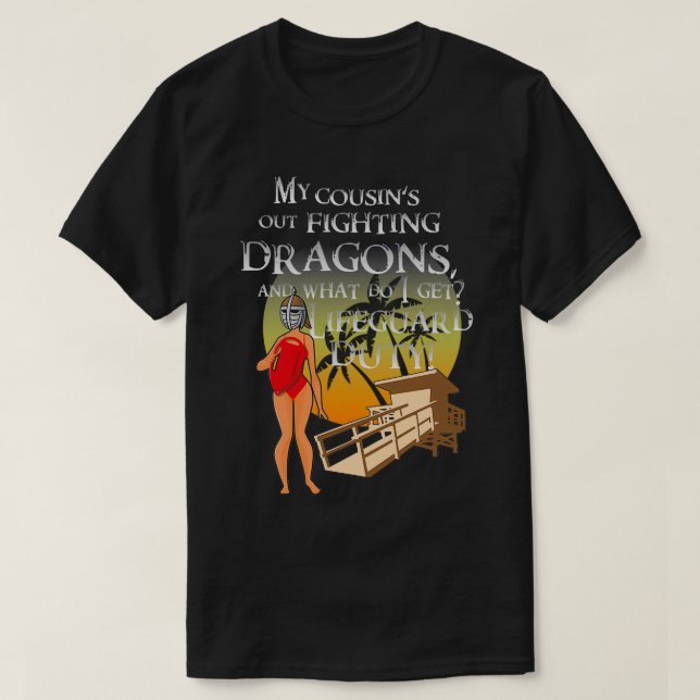 Camiseta Skyrim Obligación de Salvavidas para Mujeres (Diseño del anverso)