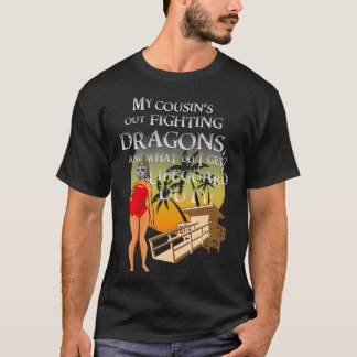 Camiseta Skyrim Obligación de Salvavidas para Mujeres