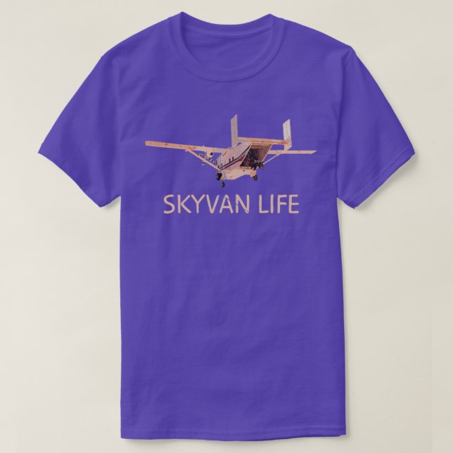 Camiseta skyVAN LIFE (Diseño del anverso)