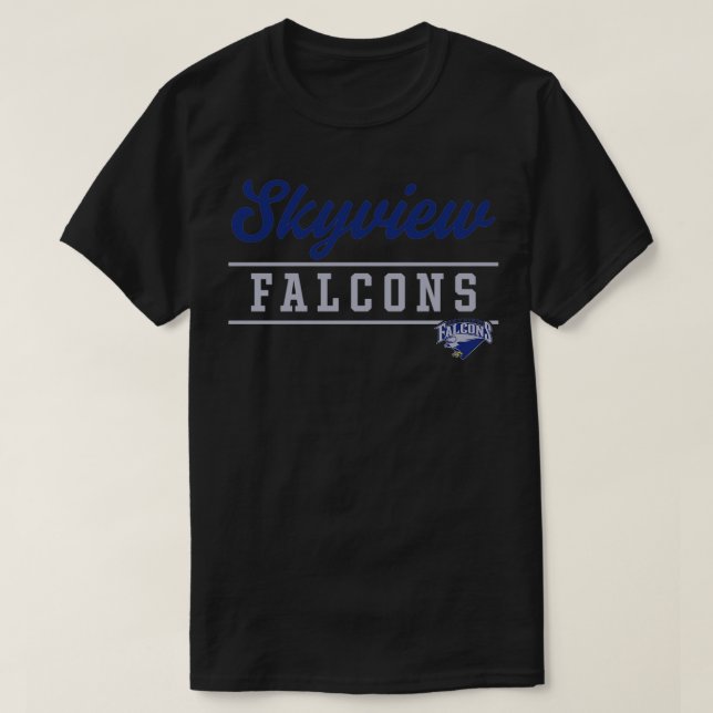 Camiseta Skyview High School Falcons Pullover  (Diseño del anverso)