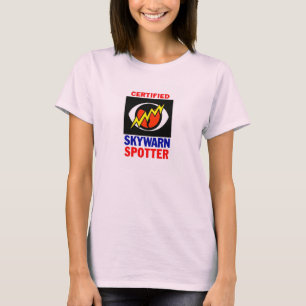 Camiseta Skywarn T'shirt de las mujeres