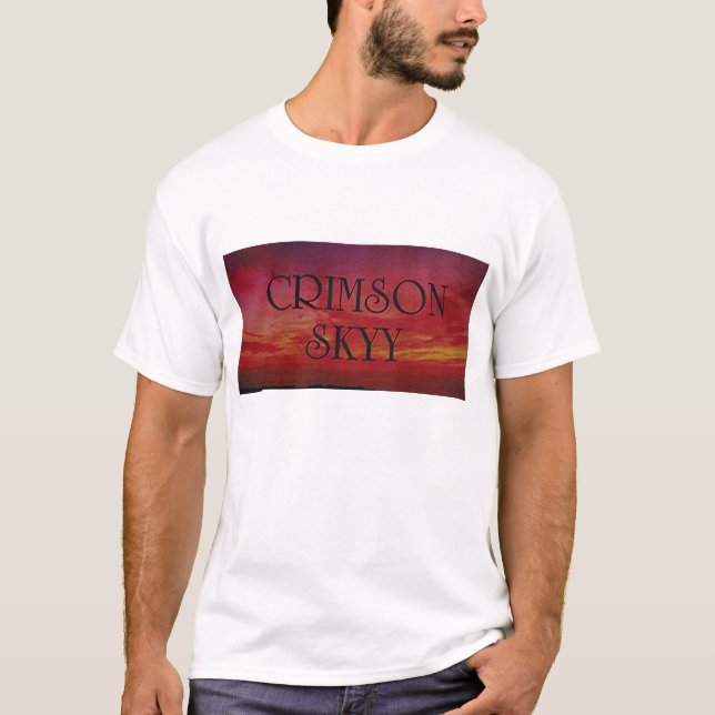 Camiseta Skyy carmesí (Anverso)