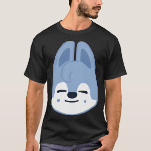 Camiseta SKZOO Wolf Chan Stray Kids Bang Chan Pegatina