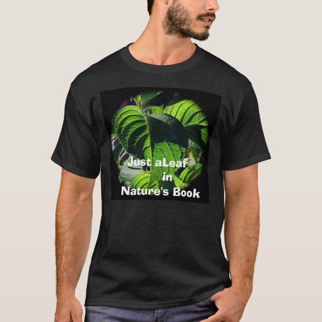 Camiseta sl2, apenas aLeaf      en   el libro de la (Anverso)