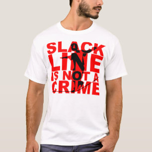 Camiseta Slack Line No Es Un Crimen