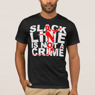Camiseta Slack Line No Es Un Crimen