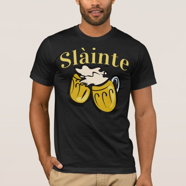 Camiseta Slàinte & Beers (Anverso)