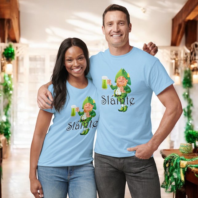 Camiseta Slainte de tostada del pub irlandés Leprechaun (Subido por el creador)