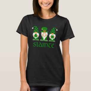 Camiseta Slainte Irish Chequea Buena Salud St Paddys Day Gn