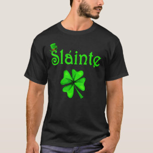 Camiseta Slainte Irish Saluda Buena Salud Día St Paddys