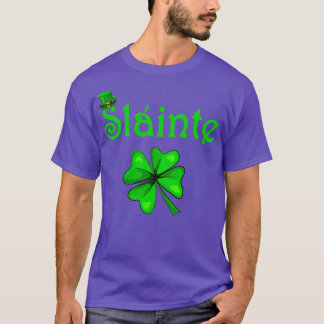 Camiseta Slainte Irish Saluda Buena Salud Día St Paddys