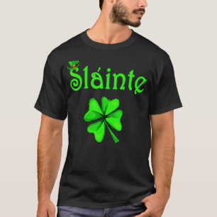 Camiseta Slainte Irish Saluda Buena Salud Día St Paddys