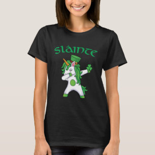 Camiseta Slainte Irish Saluda La Buena Salud St Paddys dabb