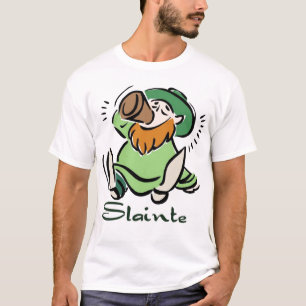 Camiseta Slainte leprechaun