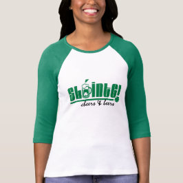 Camiseta Sláinte. Saludos y cervezas. Día de San Patricio