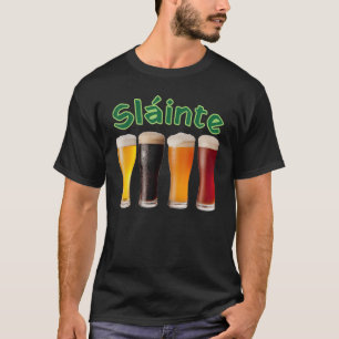 Camiseta Slainte St Patrick's Day Funny Beer Drinker Irland