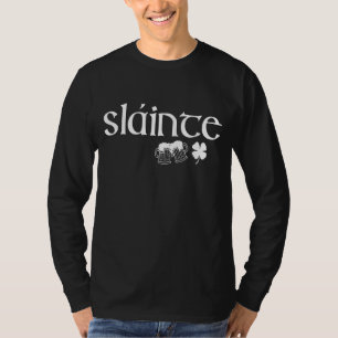 Camiseta Slainte St Patricks Day Mujeres irlandesas vitorea