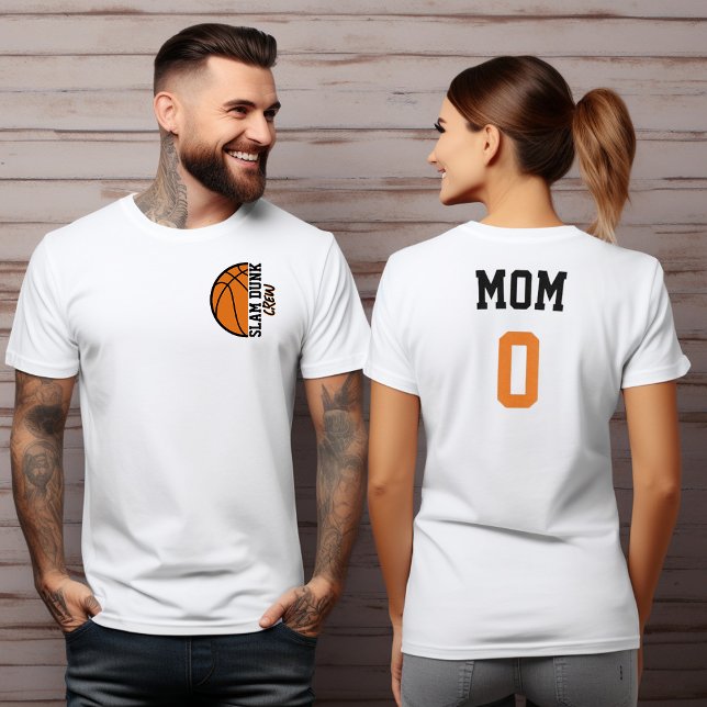 Camiseta Slam Dunk Crew (Parent crew team player support crew.)