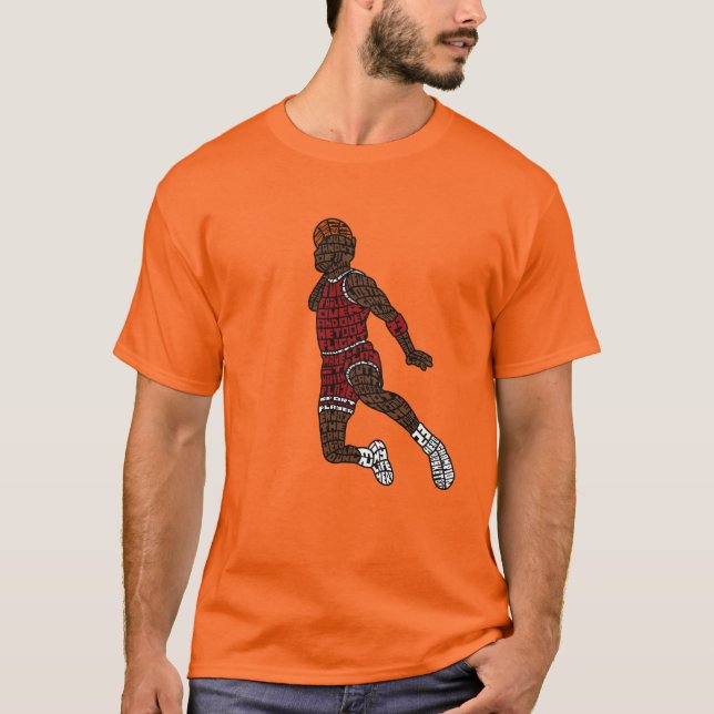 Camiseta "Slam Dunk Hero" – Leyenda del Baloncesto (Anverso)