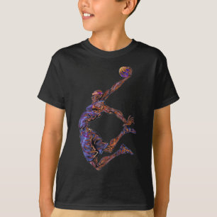Camiseta Slam Dunk, jugador de baloncesto