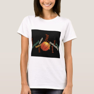 Camiseta Slam Dunk of Vocabulary: Juego de Baloncesto de Ca