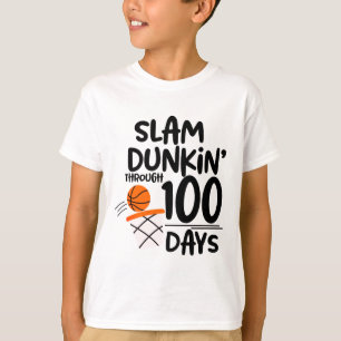 Camiseta Slam Dunkin' a lo largo de 100 días