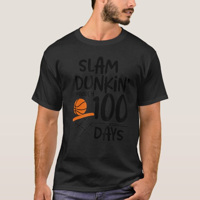 Camiseta Slam Dunkin' en 100 días (Anverso)