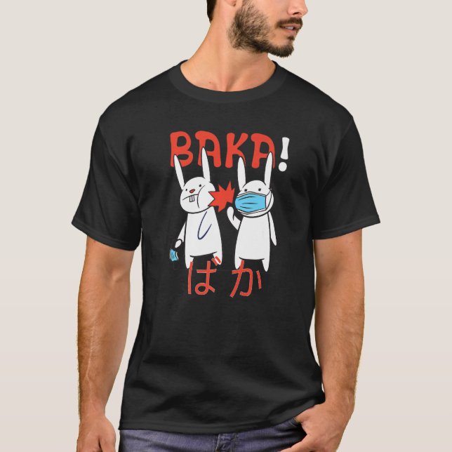 Camiseta Slap Baka Cat Japanese  1 (Anverso)