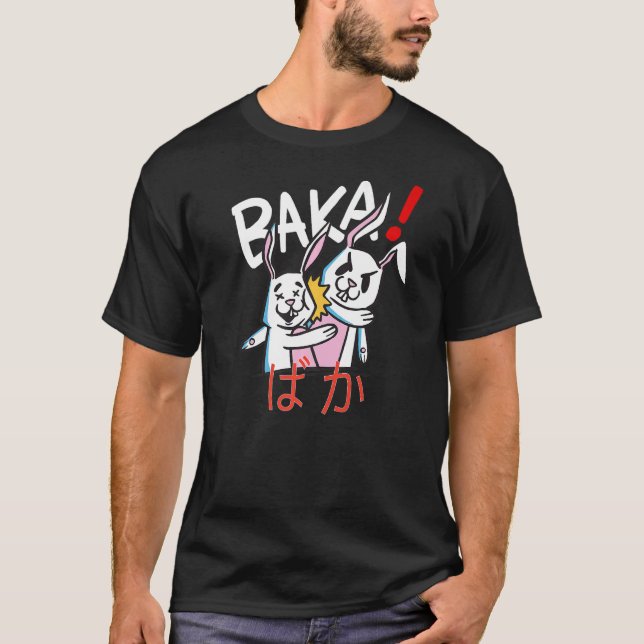 Camiseta Slap Baka Rabbit Japonés (Anverso)