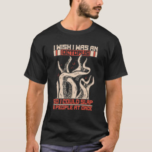 Camiseta Slap De Octoken Kraken Cuttlefish
