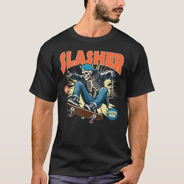 CAMISETA SLASHER (Anverso)
