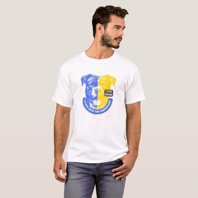 Camiseta Slava Ukraini (Anverso completo)