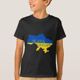 Camiseta Slava Ukraini Gloria a Ucrania Apoya a Ucrania